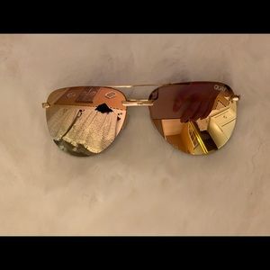 Quay Australia The Playa Oversized Aviators **LIMITED EDITION COLOR**